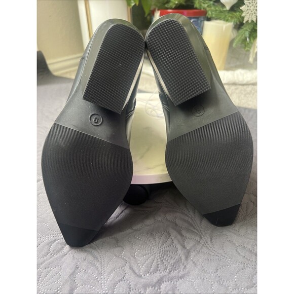 Universal Thread Black Aubree Ankle Boots NWT SZ 10, 9.5 &  9 Western Cowgirl - Picture 5 of 15
